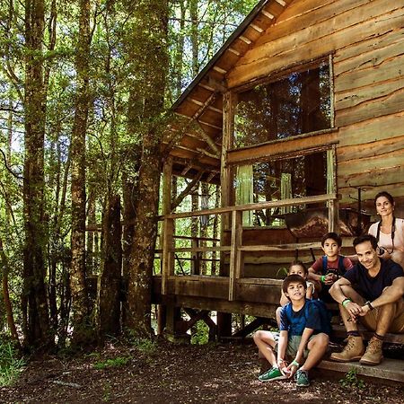 Huilo Huilo Cabanas Del Bosque Puerto Fuy Exterior foto