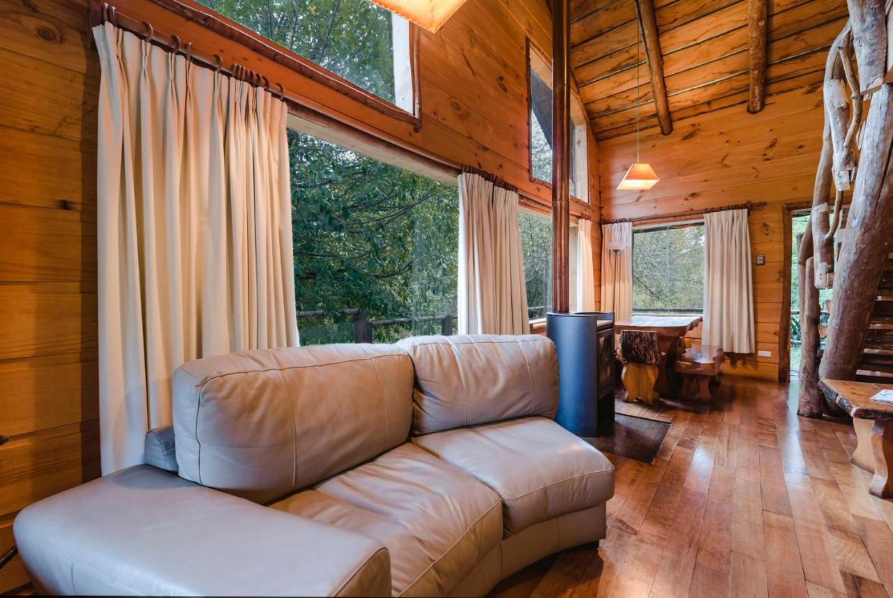 Huilo Huilo Cabanas Del Bosque Puerto Fuy Zimmer foto